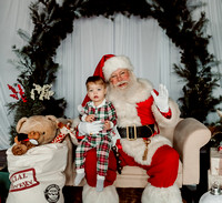 Asher & Santa